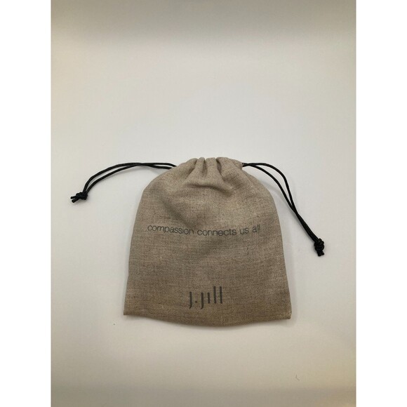 J JILL Rustic Silver Heart Interchangeable Compassion Necklace | $39 Ret. NEW - Picture 4 of 4